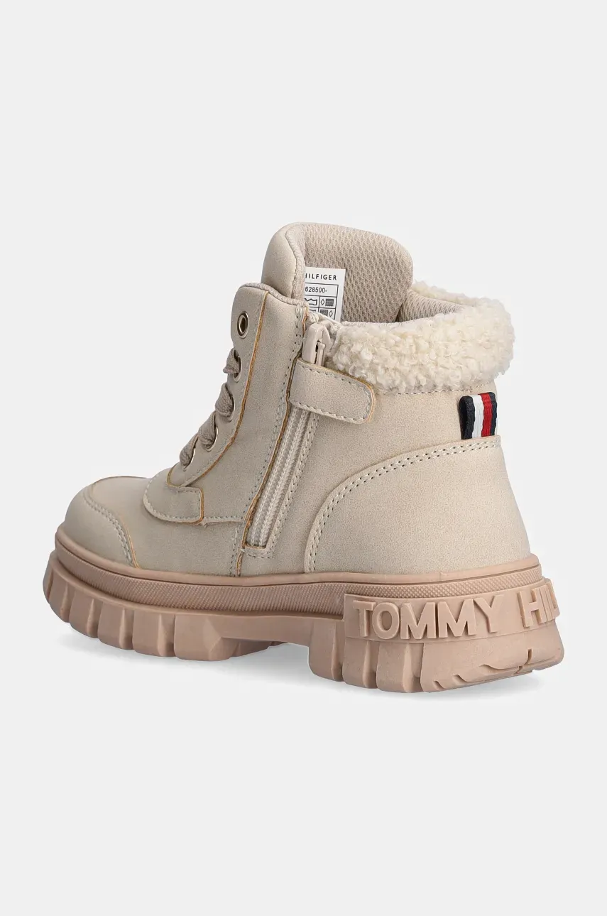 Otroški Zimski škornji Tommy Hilfiger Bež Barva, T1A5-33597