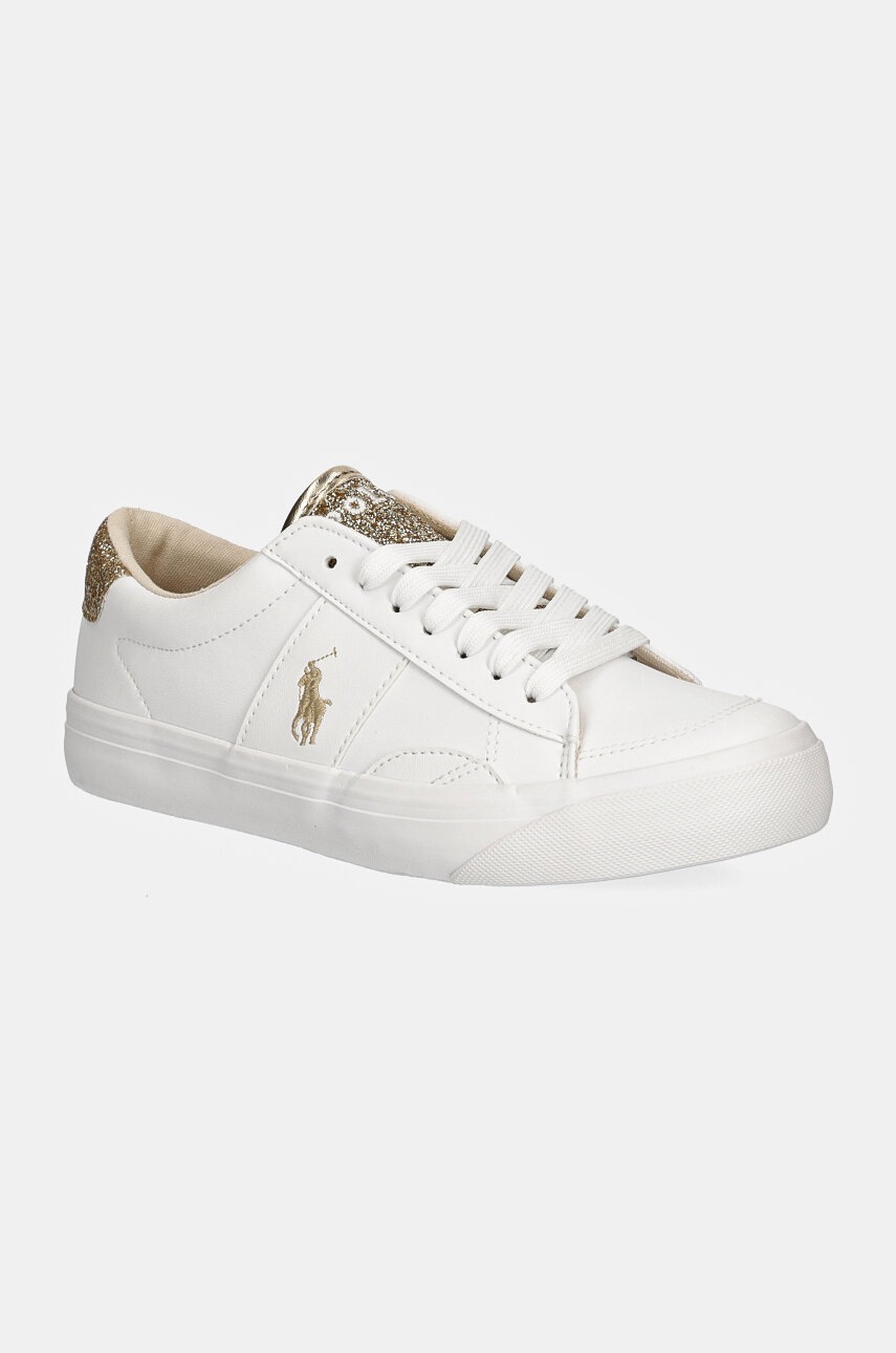 

Детски маратонки Polo Ralph Lauren RYLEY в бяло RL01227100, Бял