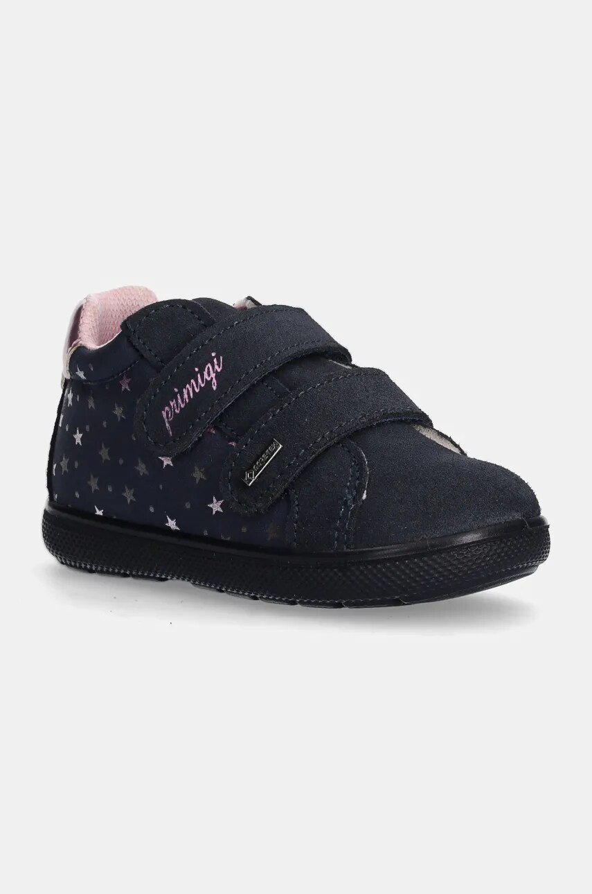 Primigi pantofi din piele intoarsa pentru copii culoarea albastru marin, PSNGT 68504 Primigi pantofi din piele intoarsa pentru copii culoarea albastru marin, PSNGT 68504