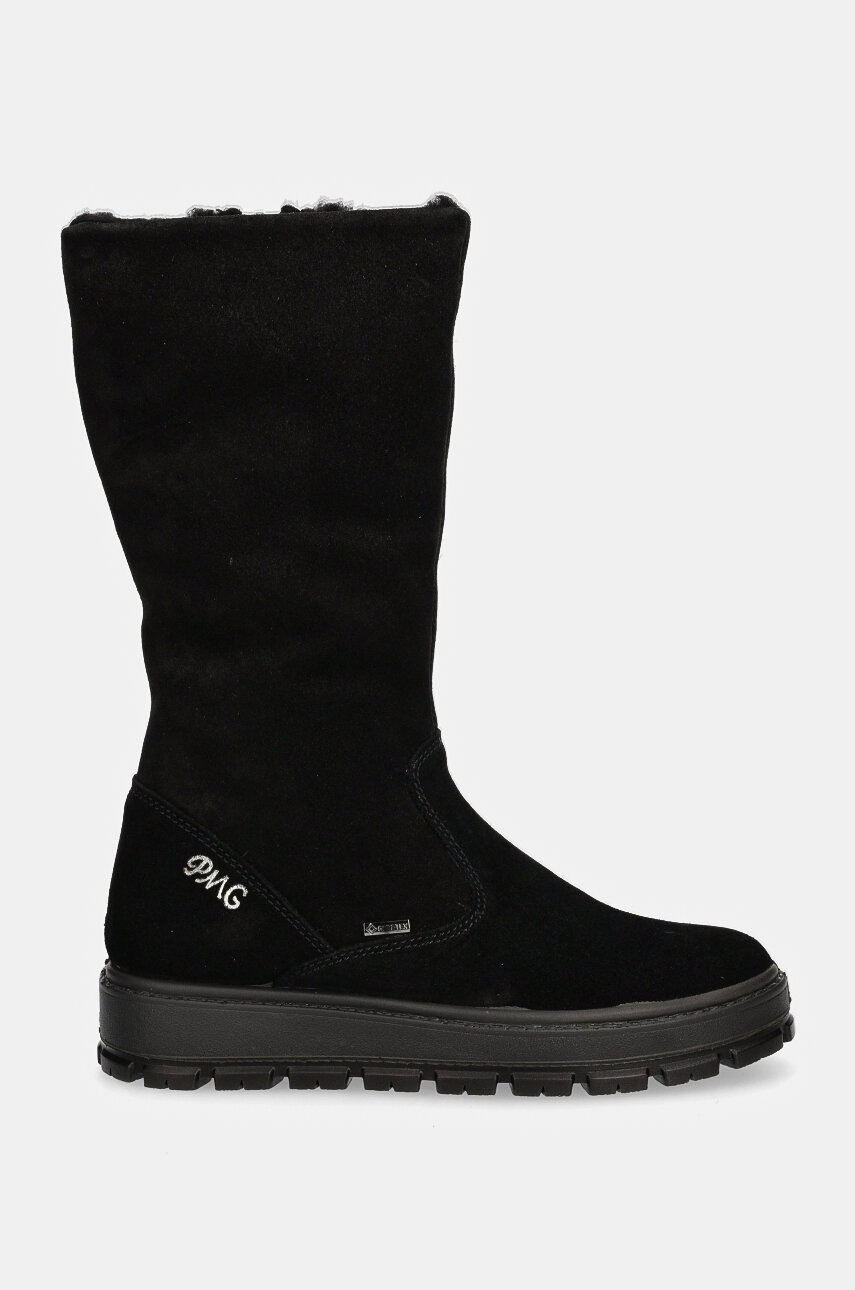 Дитячі замшеві черевики Primigi колір чорний  PNEGT 68696