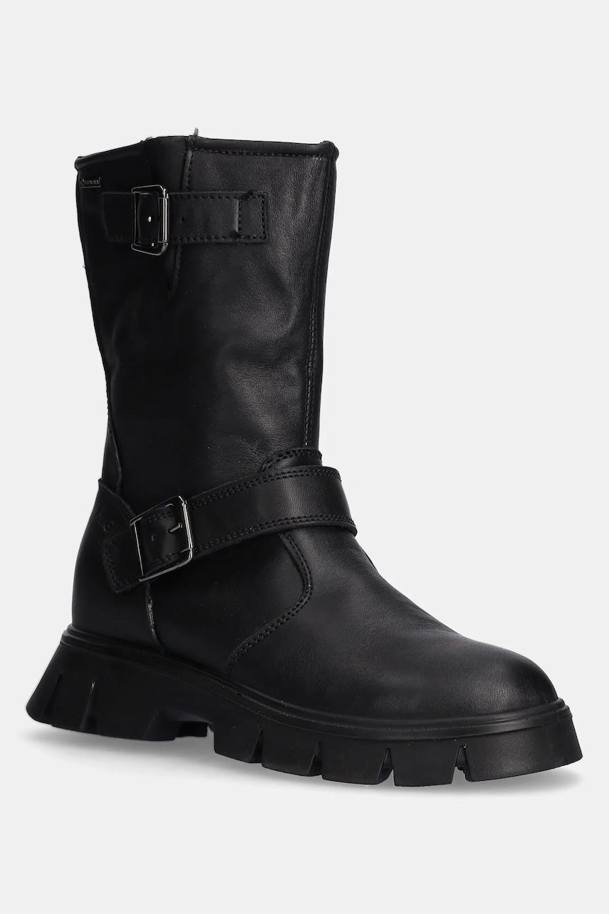 Primigi cizme de iarna din piele culoarea negru, PNDGT 68770 Primigi cizme de iarna din piele culoarea negru, PNDGT 68770