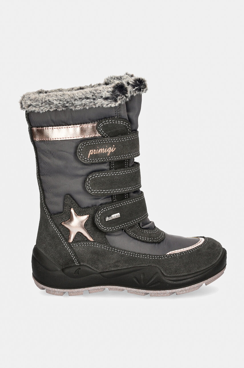 Детские зимние сапоги Primigi цвет серый PWIGT 68784 Детские зимние сапоги Primigi цвет серый PWIGT 68784