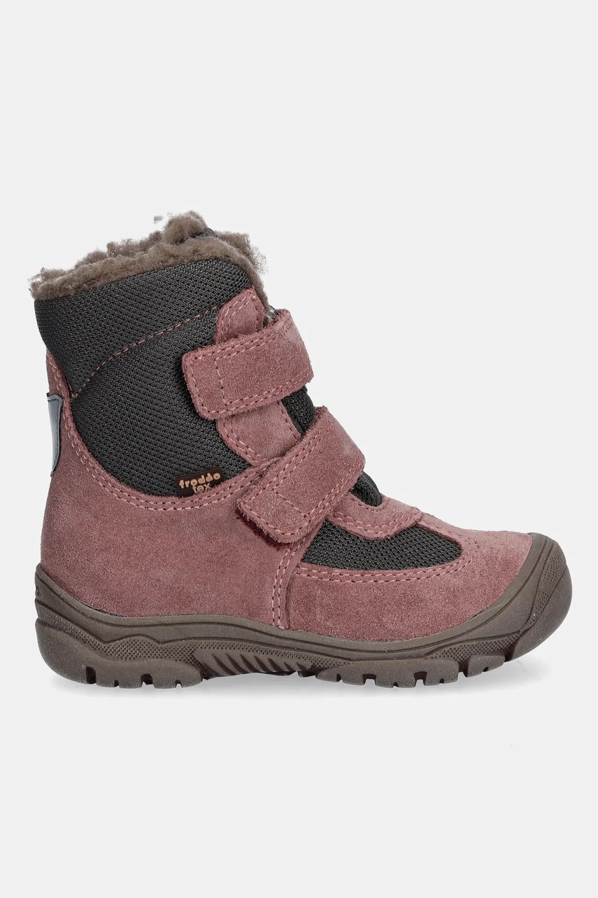 Детские зимние сапоги Froddo LINZ WOOL TEX HIGH цвет розовый G3160229