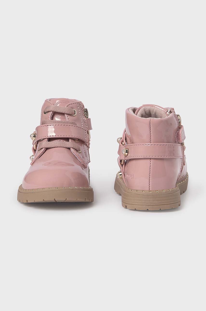 Детские ботинки Mayoral цвет розовый  42480