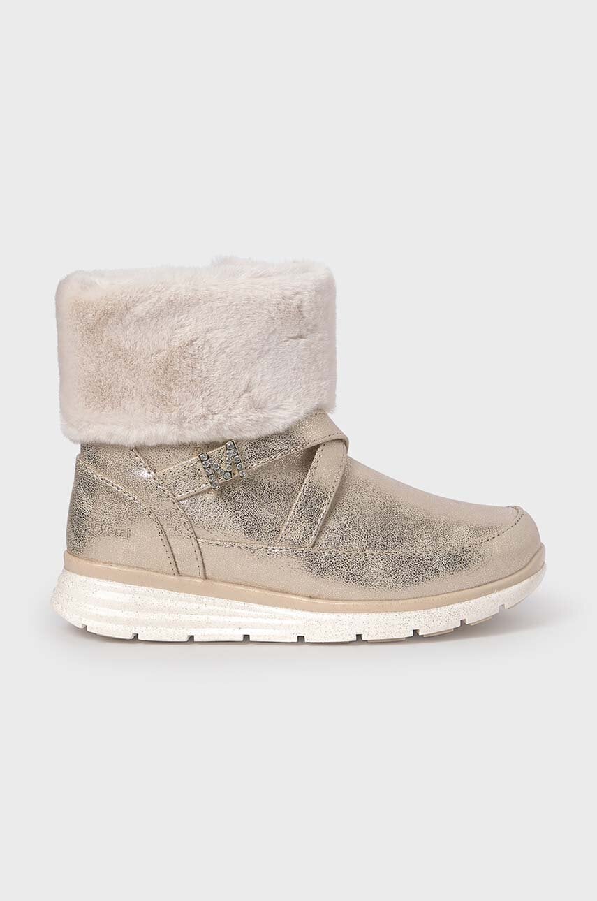 Mayoral cizme de iarna pentru copii culoarea auriu, 42486