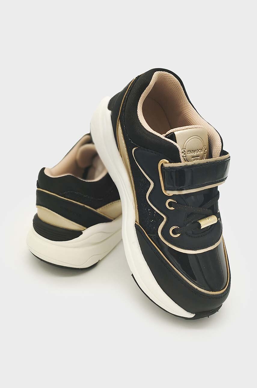 Детские кроссовки Mayoral цвет чёрный 44497