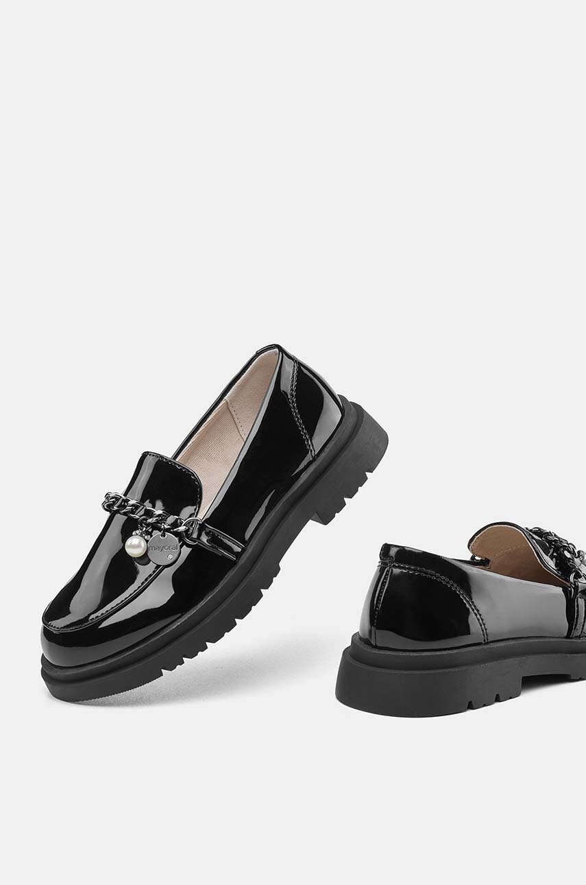 Mayoral mocasini copii culoarea negru, 46471