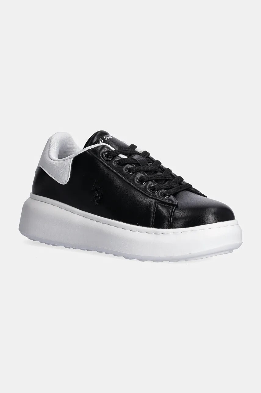 U.S. Polo Assn. sneakers pentru copii MEGHAN003K/DY1 culoarea negru, MEGHAN003