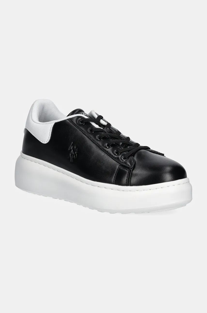 U.S. Polo Assn. sneakers pentru copii MEGHAN003K/DY1 culoarea negru, MEGHAN003