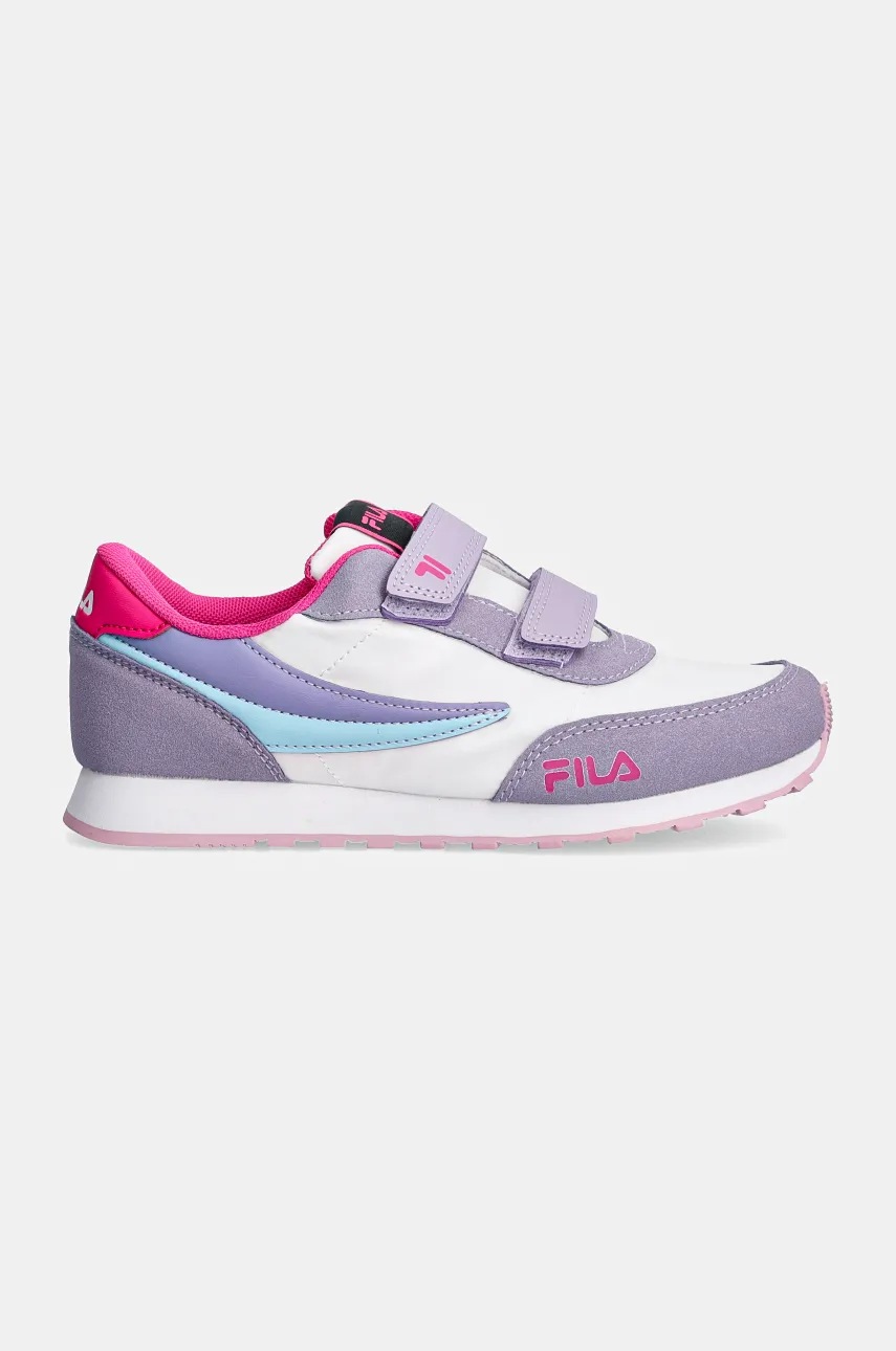 Детские кроссовки Fila ORBIT REVOLUTION velcro цвет фиолетовый FFK0225
