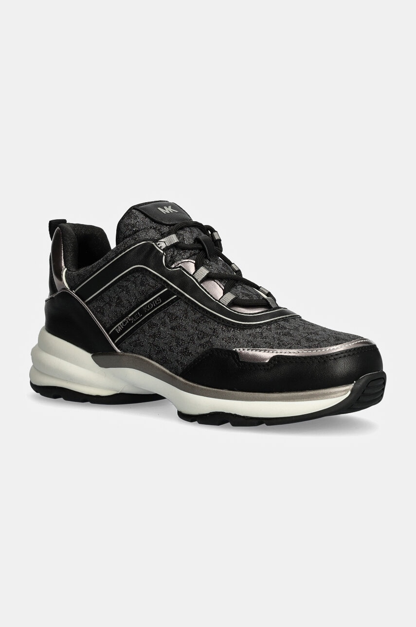 Michael Kors sneakers pentru copii OLYMPIA culoarea negru, MK101034 Michael Kors sneakers pentru copii OLYMPIA culoarea negru, MK101034