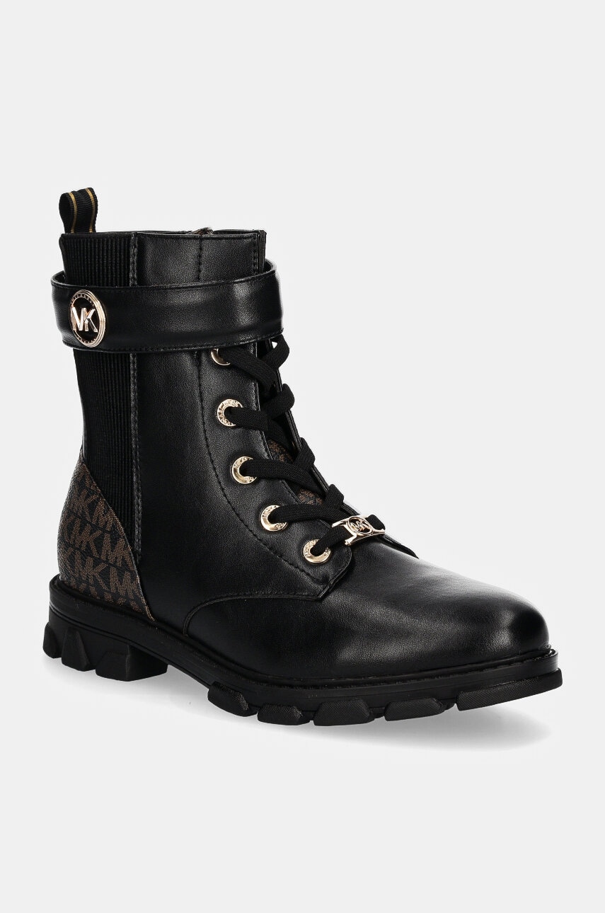 Michael Kors bocanci copii RIDLEY STARK 2 culoarea negru, MK101105 Michael Kors bocanci copii RIDLEY STARK 2 culoarea negru, MK101105