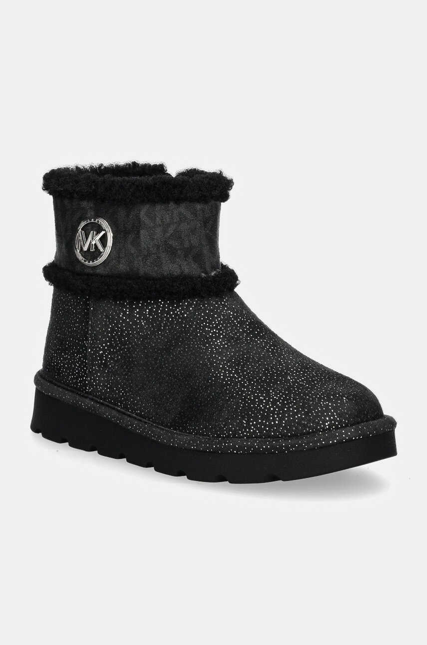 Michael Kors cizme de iarna copii LUXY LAURINDA 2 culoarea negru, MK101111 Michael Kors cizme de iarna copii LUXY LAURINDA 2 culoarea negru, MK101111