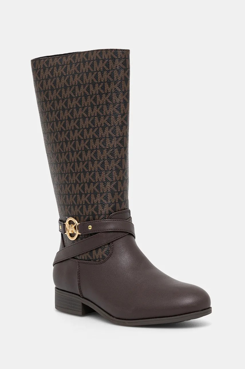 Michael Kors botine FINLEY RORY culoarea maro, MK101118