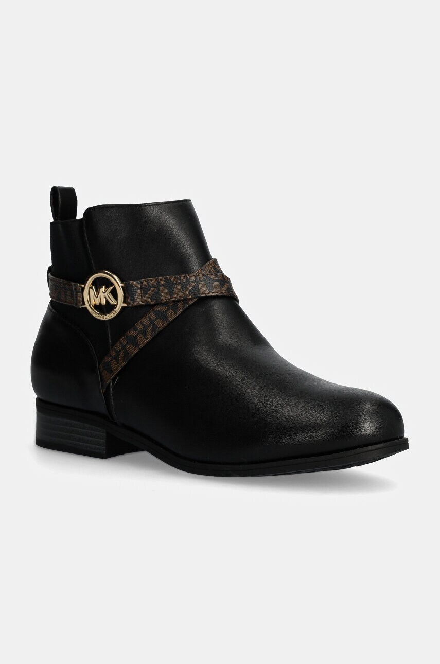 Michael Kors botine FINLEY BELLANY culoarea negru, MK101122