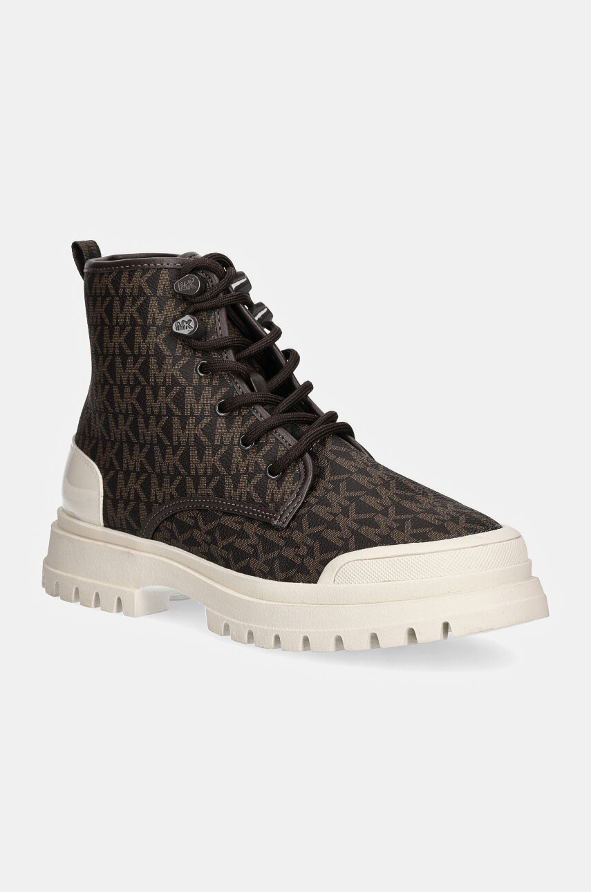 Michael Kors bocanci copii PAYTON culoarea maro, MK101107 Michael Kors bocanci copii PAYTON culoarea maro, MK101107