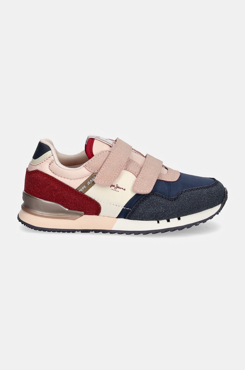 Кроссовки Pepe Jeans LONDON COLORS цвет синий PGS40007 Кроссовки Pepe Jeans LONDON COLORS цвет синий PGS40007