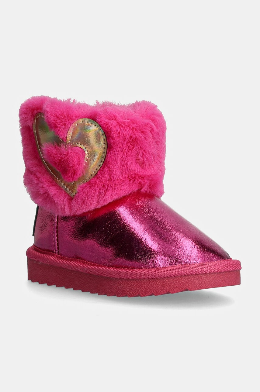 Agatha Ruiz de la Prada cizme de iarna copii culoarea roz, 241988 Agatha Ruiz de la Prada cizme de iarna copii culoarea roz, 241988