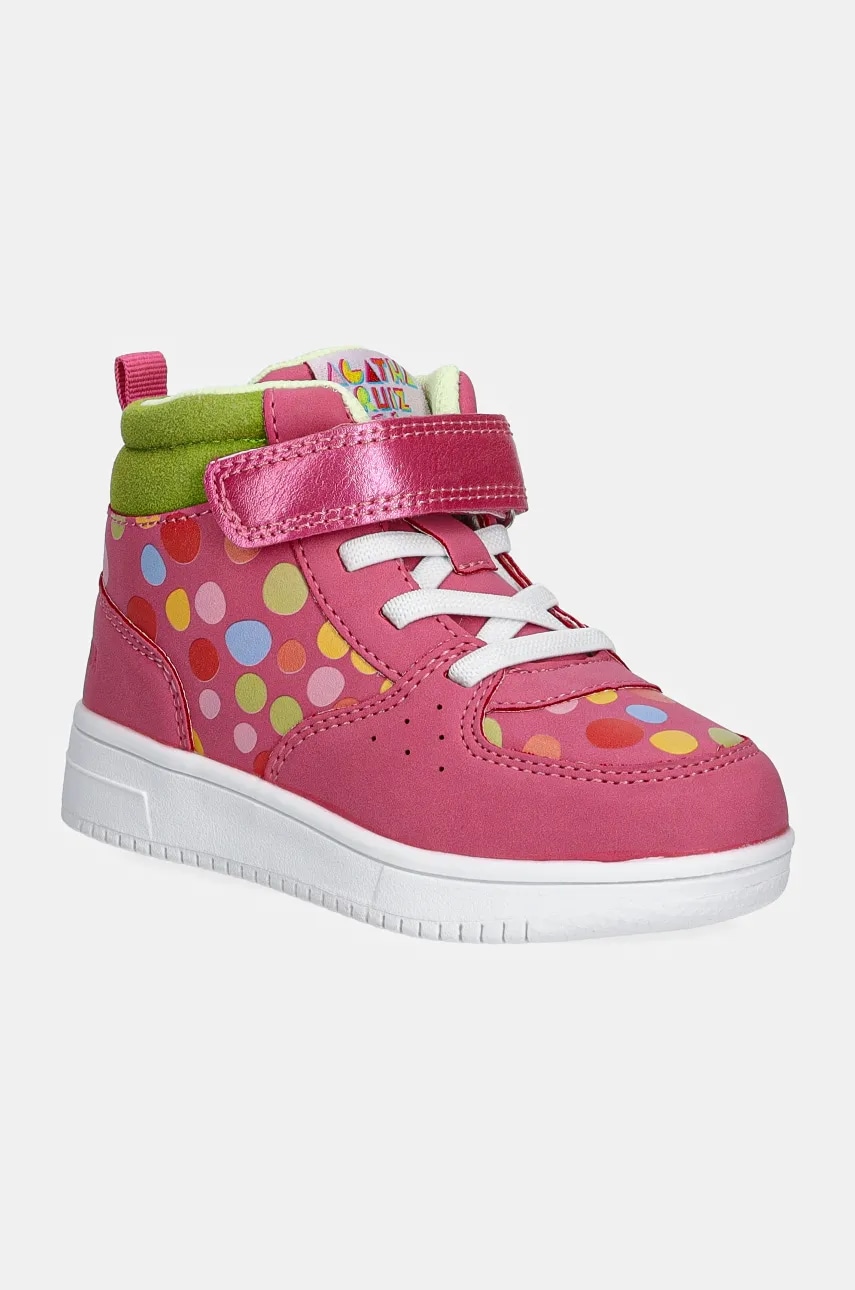 Agatha Ruiz de la Prada sneakers pentru copii culoarea roz, 241916 Agatha Ruiz de la Prada sneakers pentru copii culoarea roz, 241916