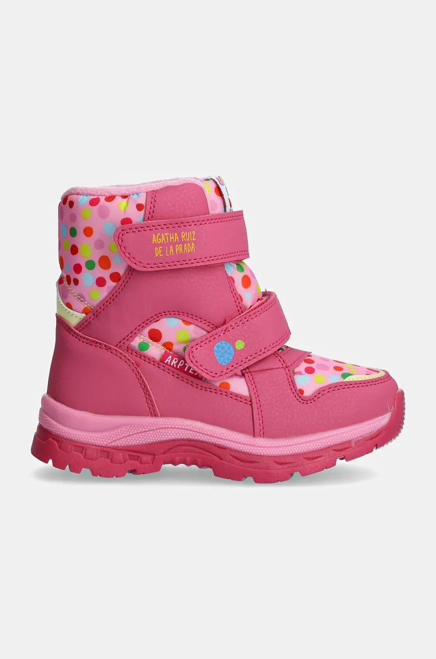 Дитячі зимові черевики Agatha Ruiz de la Prada колір рожевий 241990 в Рівному Дитячі зимові черевики Agatha Ruiz de la Prada колір рожевий 241990 в Рівному