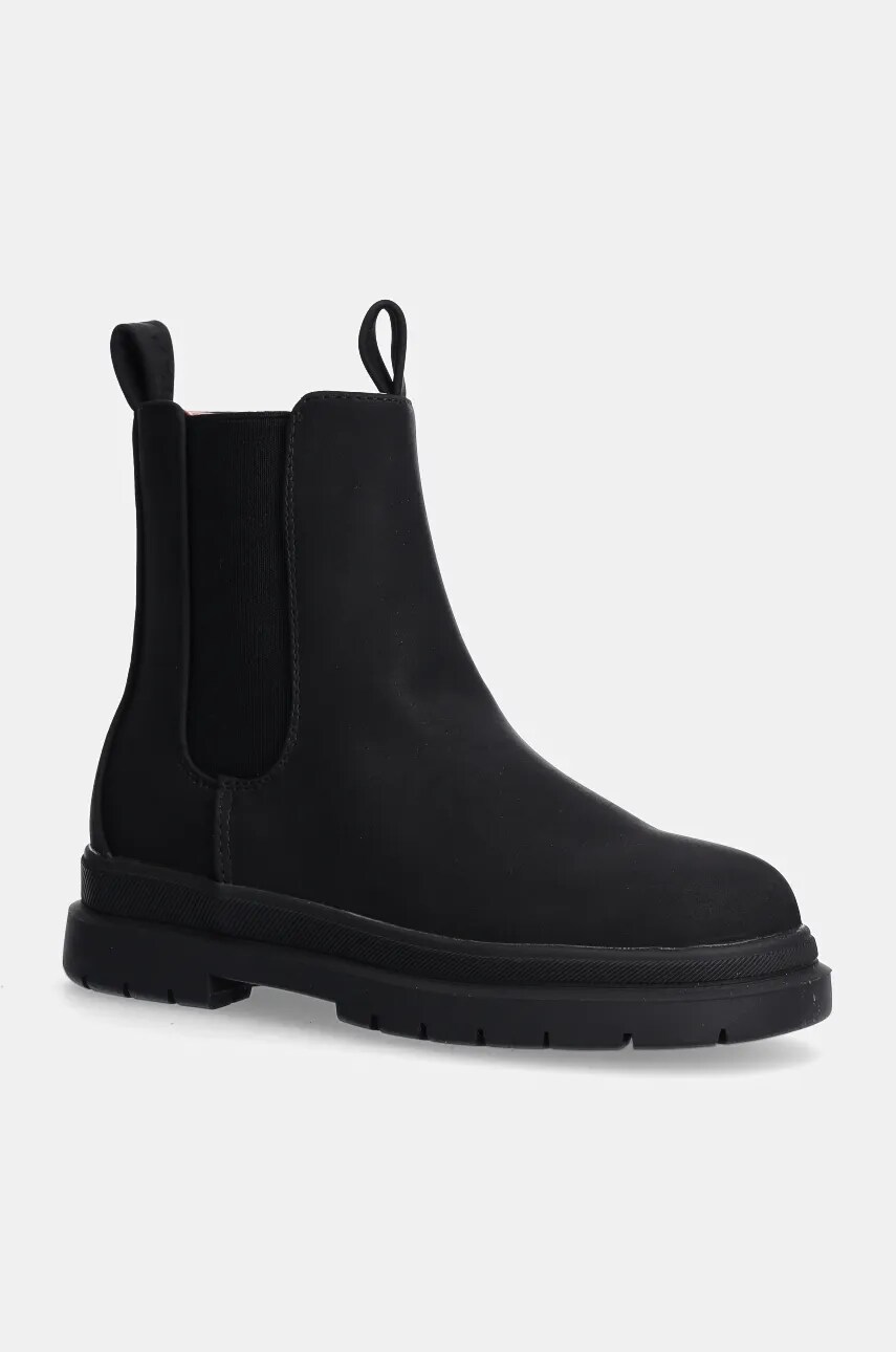 Garvalin botine copii culoarea negru, 241562