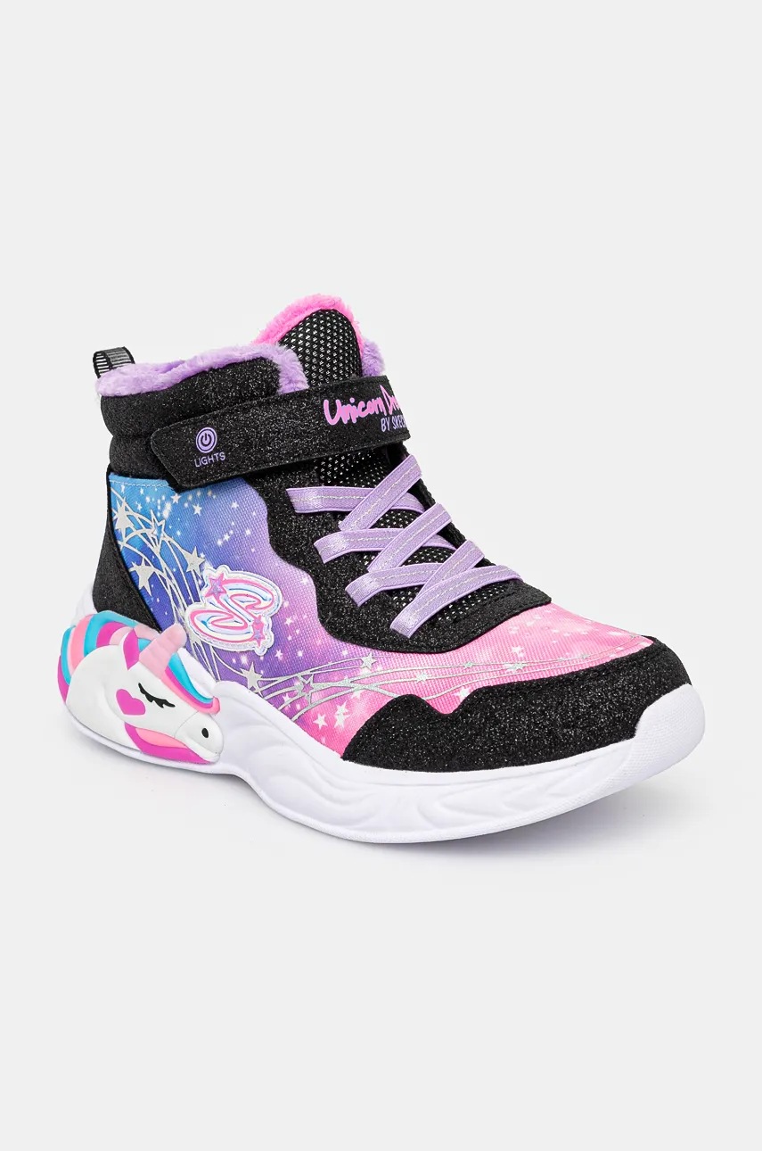 

Детски маратонки Skechers UNICORN DREAMS в черно 303057L, Черен