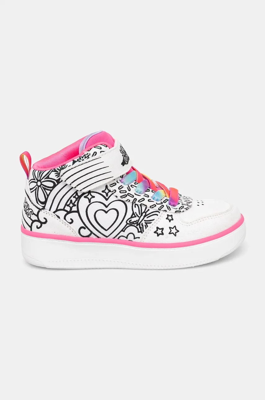 Skechers sneakers pentru copii SPORT COURT 92 culoarea alb, 302213L Skechers sneakers pentru copii SPORT COURT 92 culoarea alb, 302213L
