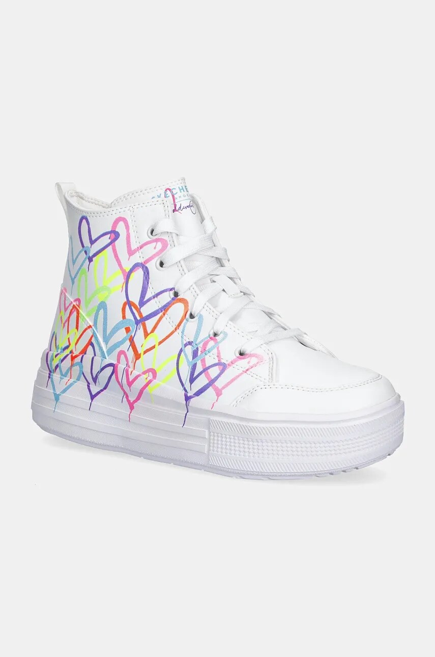 Skechers sneakers pentru copii HYPERLIFT culoarea alb, 314075L