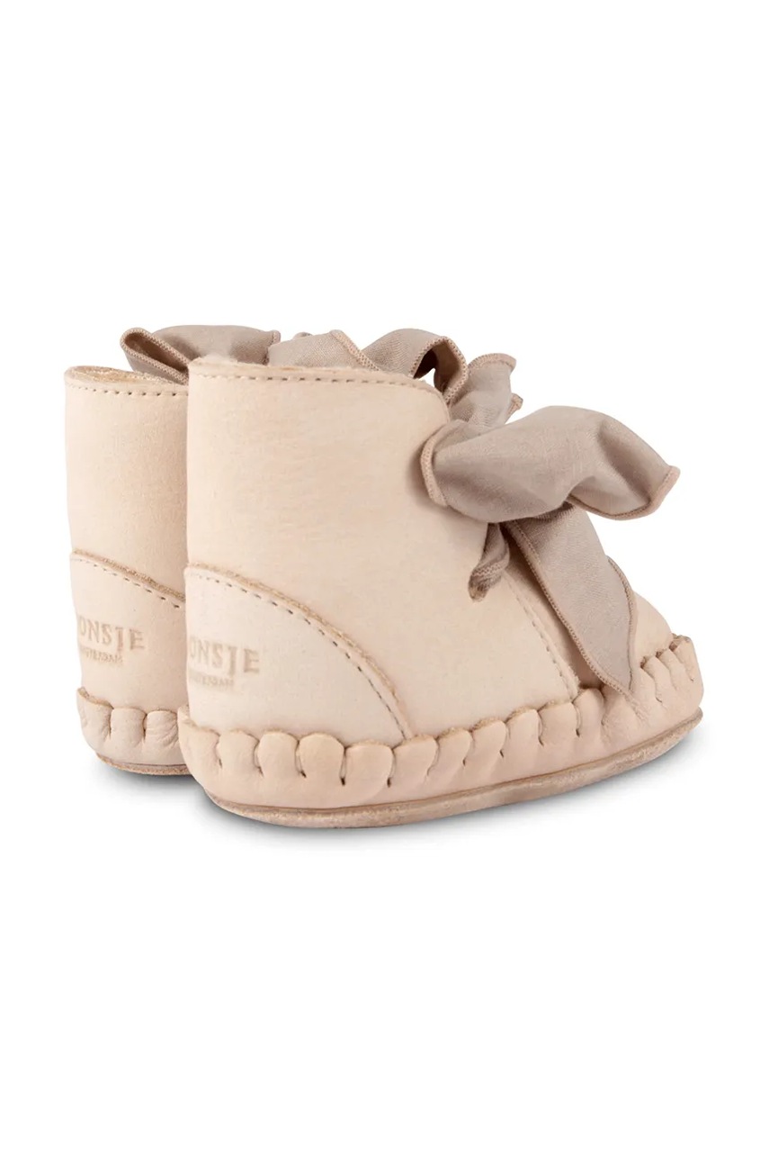 Δερμάτινα βρεφικά παπούτσια Donsje Pina Organza Booties φωτογραφία