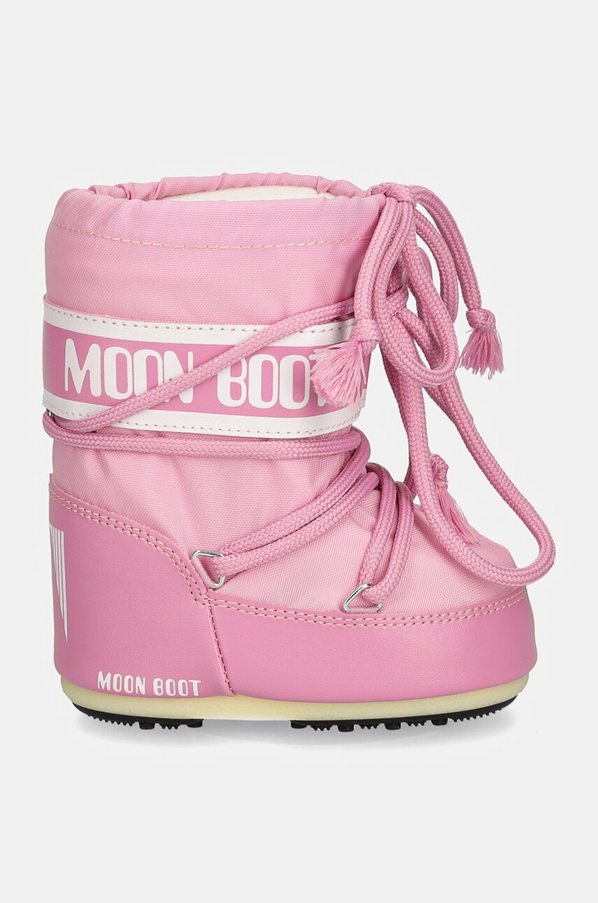 Детские сапоги Moon Boot ICON MINI NYLON цвет розовый 80D1400430 в Ровном Детские сапоги Moon Boot ICON MINI NYLON цвет розовый 80D1400430 в Ровном