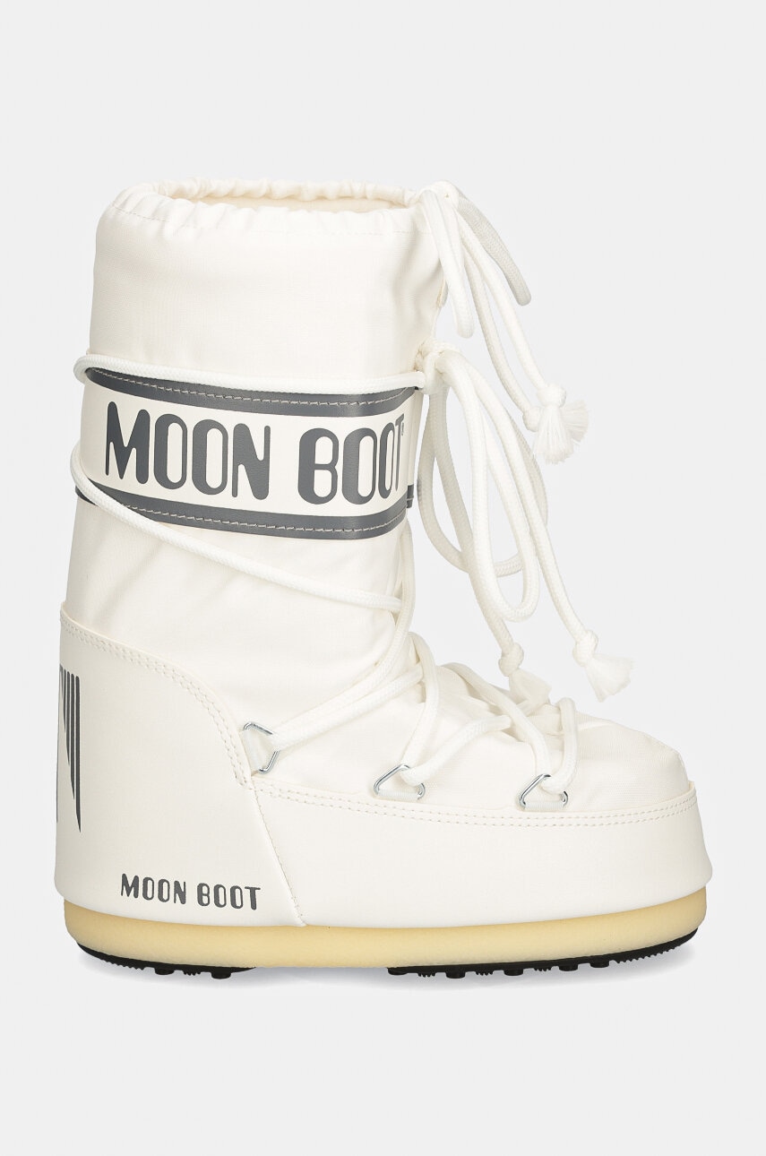 Детские сапоги Moon Boot ICON NYLON цвет белый 80D1400440 Детские сапоги Moon Boot ICON NYLON цвет белый 80D1400440