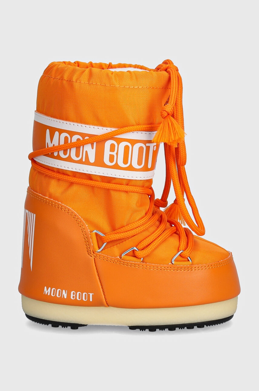 Детские сапоги Moon Boot ICON NYLON цвет оранжевый 80D1400440 Детские сапоги Moon Boot ICON NYLON цвет оранжевый 80D1400440