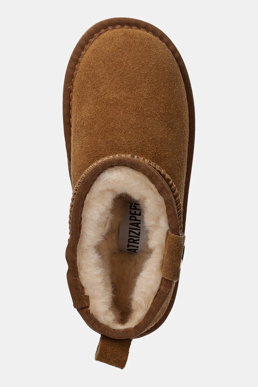 Μπότες χιονιού σουέτ Patrizia Pepe Girl φωτογραφία