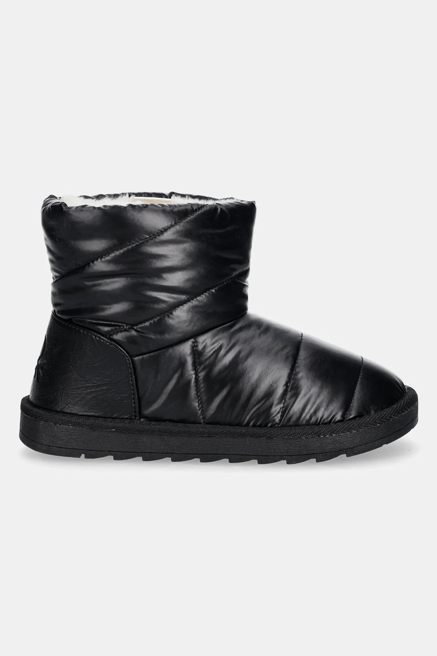 Детские сапоги United Colors of Benetton цвет чёрный 8GCPCD01L