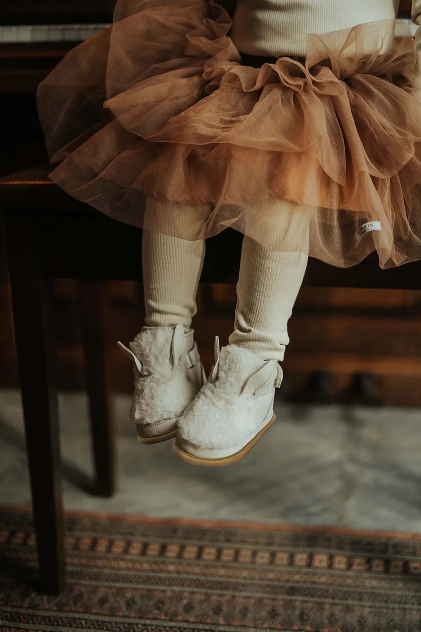 

Детски велурени зимни обувки Donsje Roumi Shoes Snow Rabbit в бяло 1500903, Бял