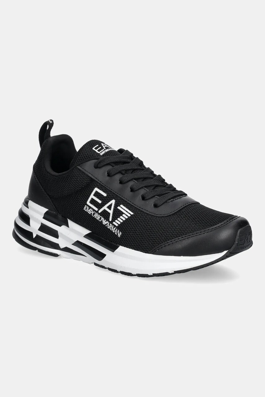EA7 Emporio Armani sneakers pentru copii culoarea negru, 7Y000002 AF10181