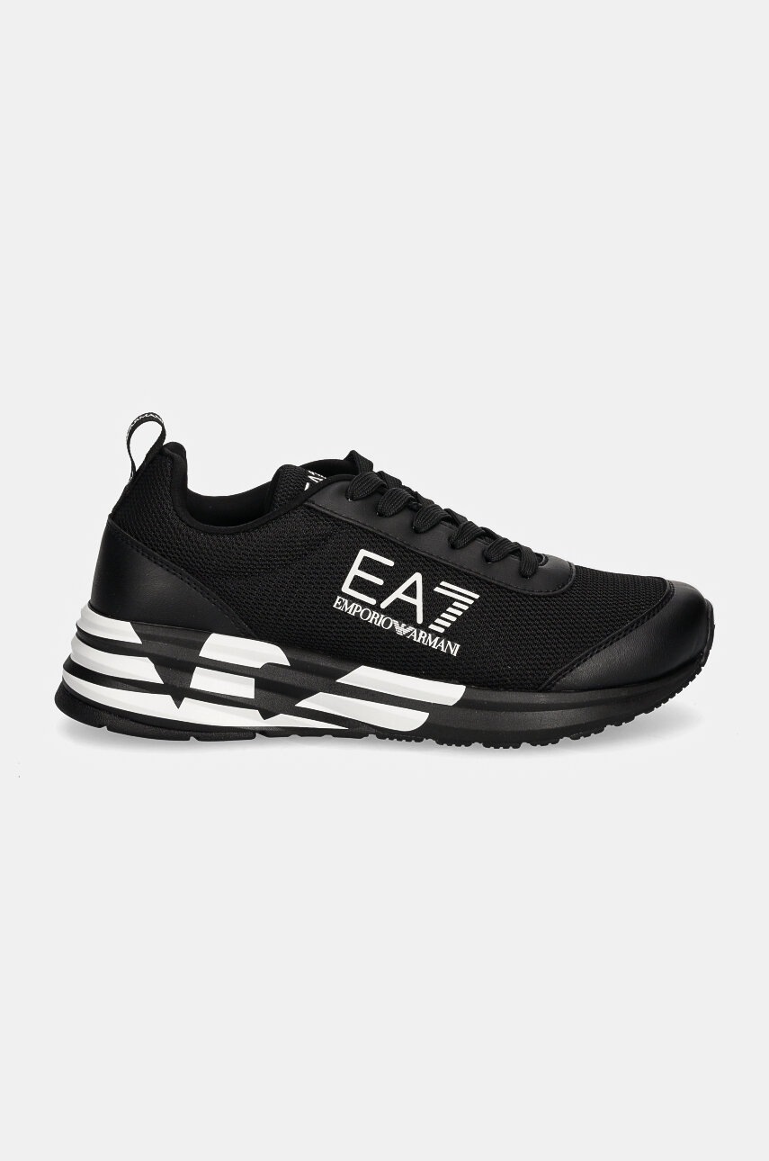 Детские кроссовки EA7 Emporio Armani цвет чёрный 7Y000002 AF10181