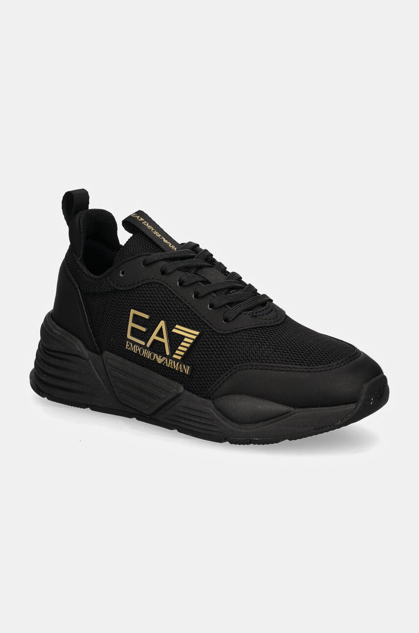 

Детски маратонки EA7 Emporio Armani в черно 7Y000006 AF11987, Черен