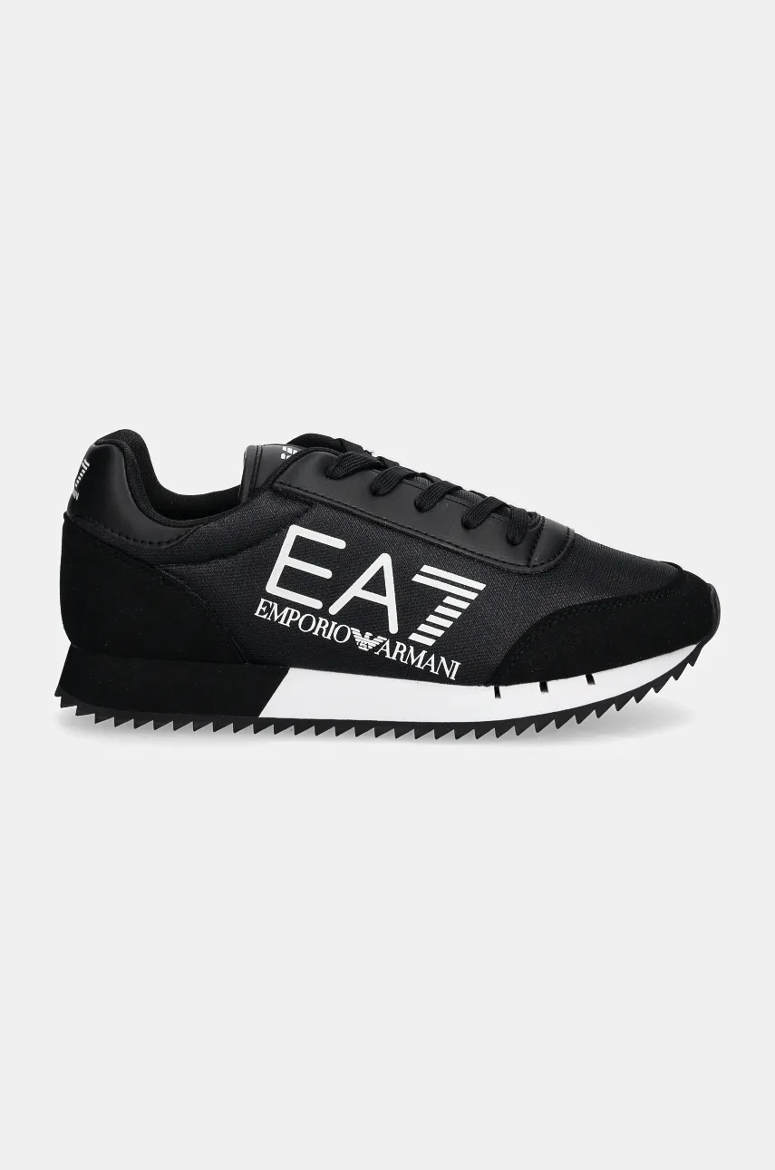 Детские кроссовки EA7 Emporio Armani цвет чёрный 7Y000010 AF11981 Детские кроссовки EA7 Emporio Armani цвет чёрный 7Y000010 AF11981