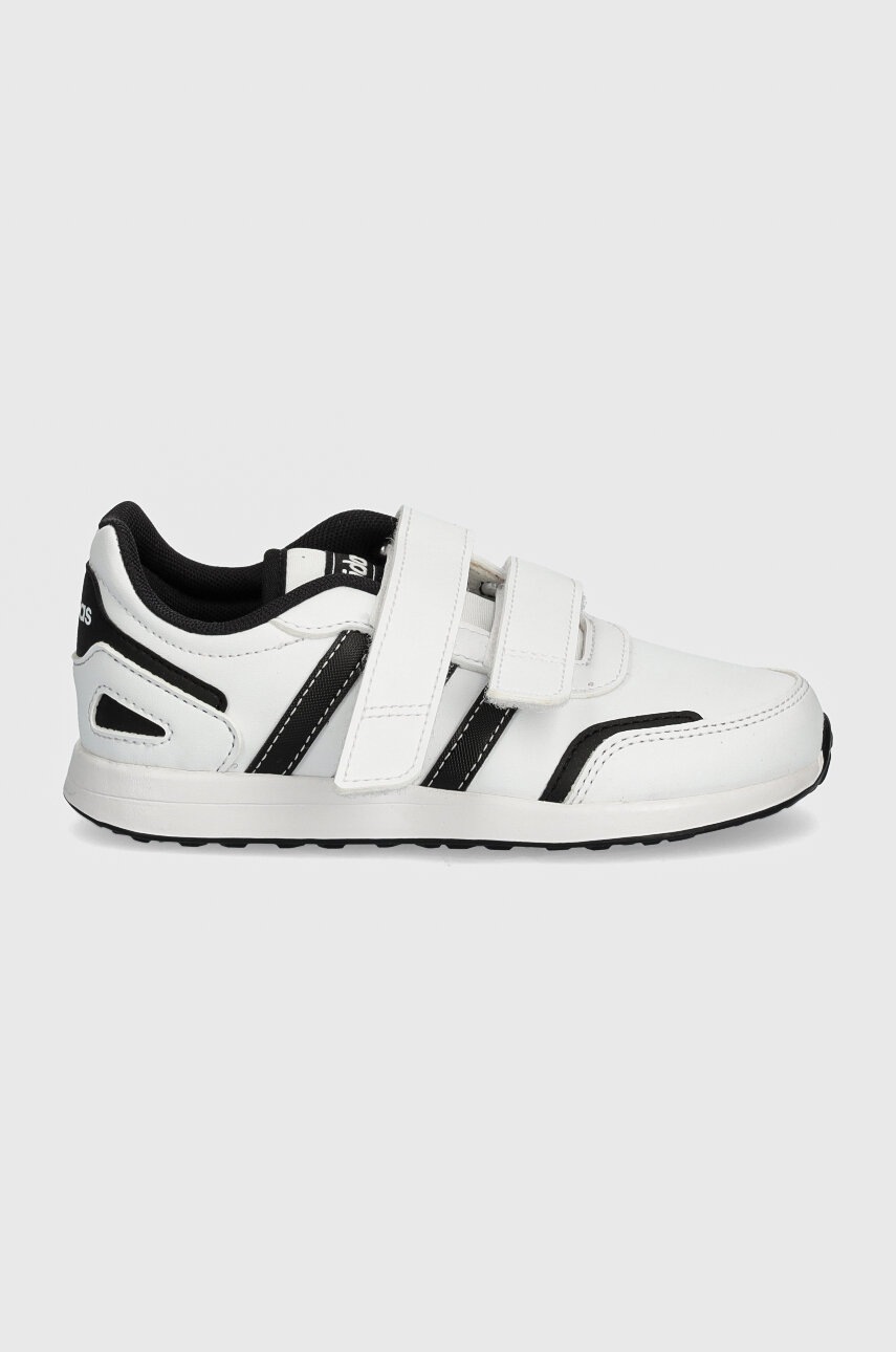 Дитячі кросівки adidas VS SWITCH 3 CF C колір білий ID4856