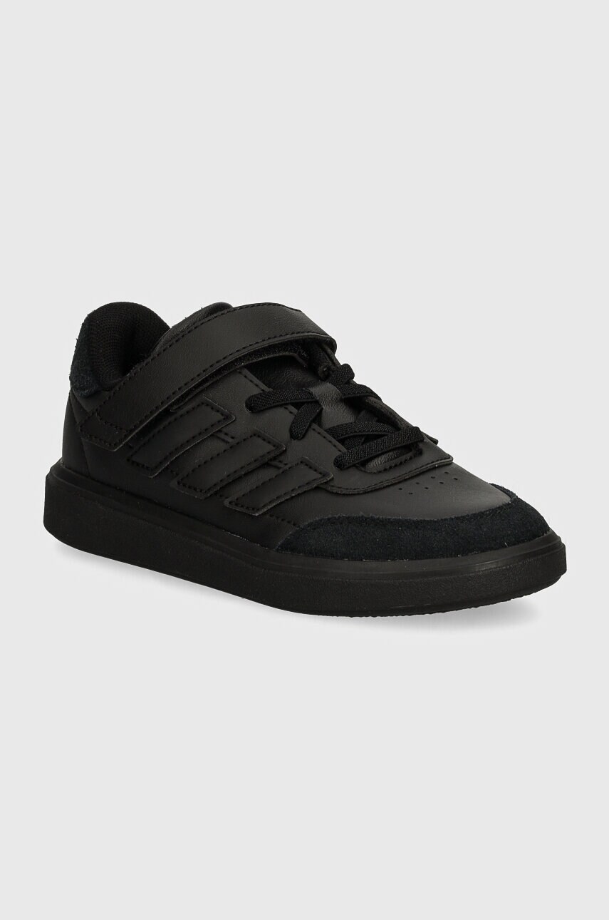 adidas sneakers pentru copii COURTBLOCK EL C culoarea negru, ID6508