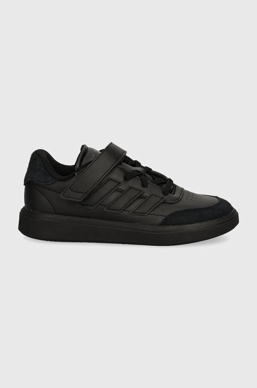 Детские кроссовки adidas COURTBLOCK EL C цвет чёрный ID6508