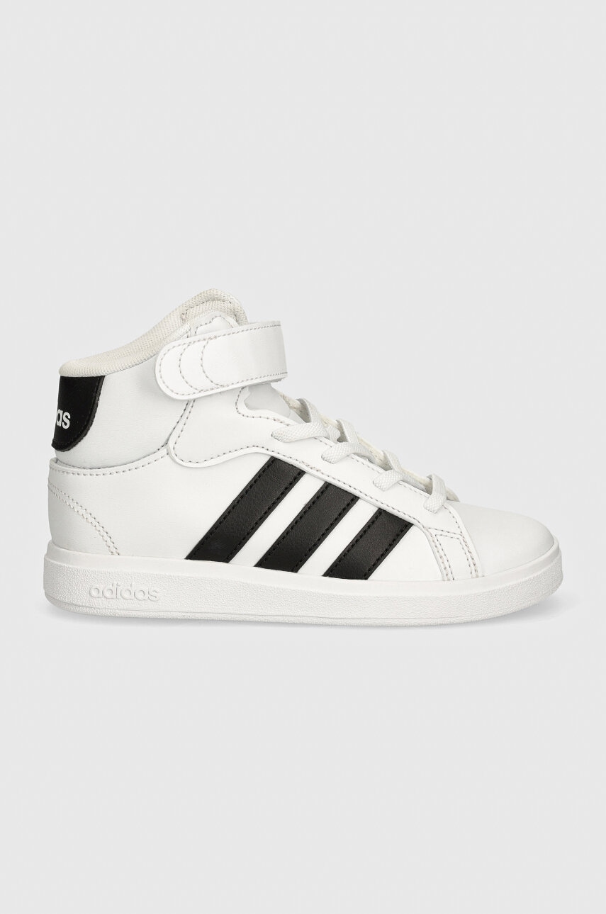 Детские кроссовки adidas GRAND COURT MID цвет белый IE3862 Детские кроссовки adidas GRAND COURT MID цвет белый IE3862