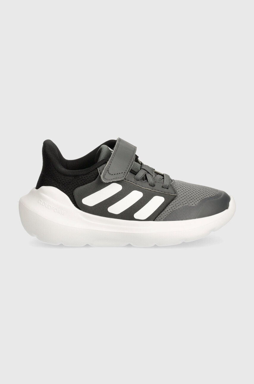 Дитячі кросівки adidas Tensaur Run 3.0 EL C колір сірий IE5986