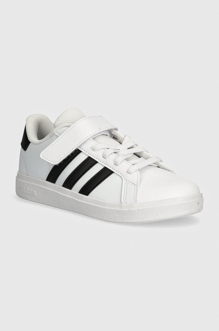 adidas sneakers pentru copii GRAND COURT 2.0 EL C culoarea alb, IH5529