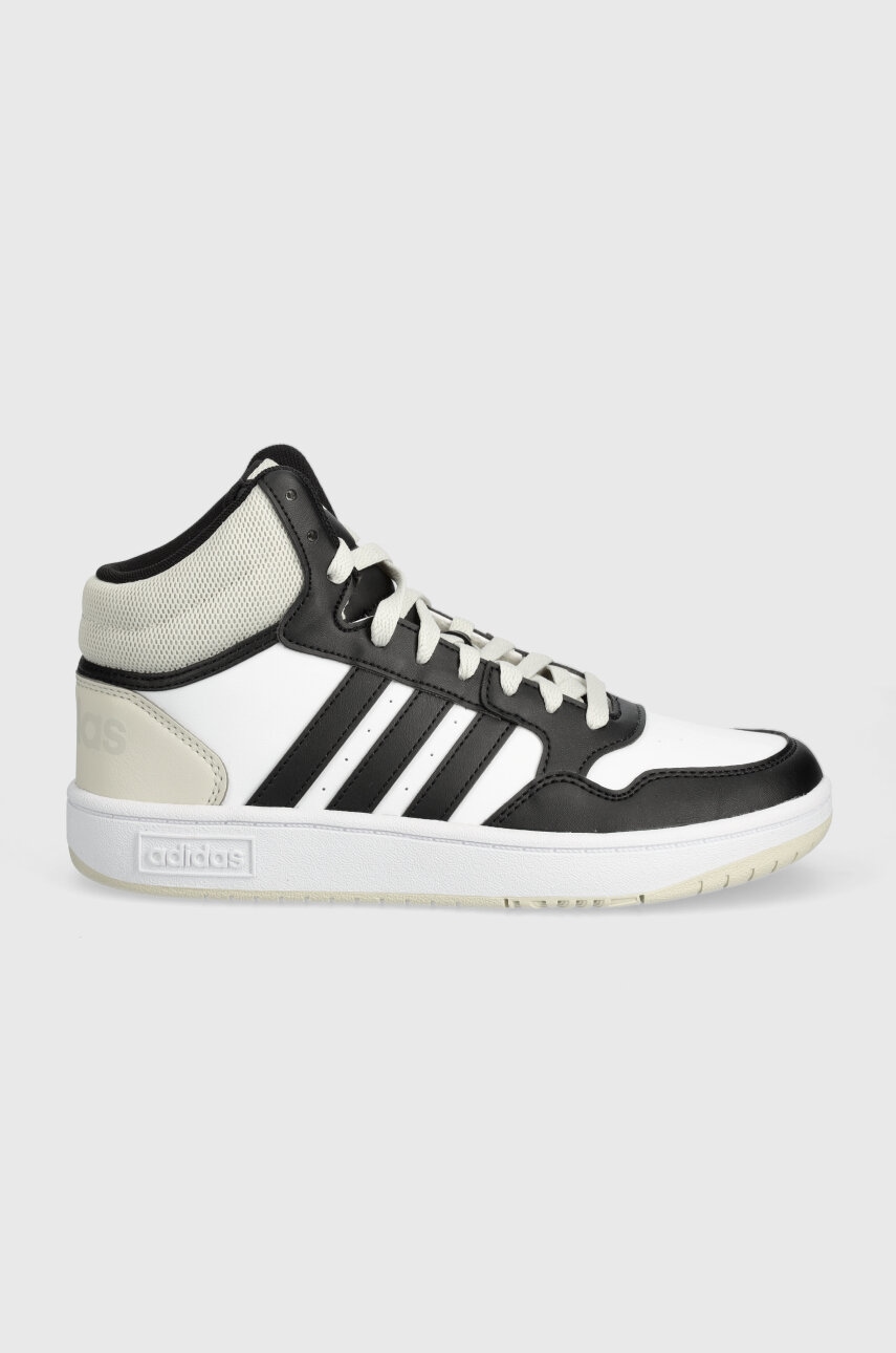 Детские кроссовки adidas Originals HOOPS 3.0 MID цвет чёрный IH7893 в Киеве Детские кроссовки adidas Originals HOOPS 3.0 MID цвет чёрный IH7893 в Киеве