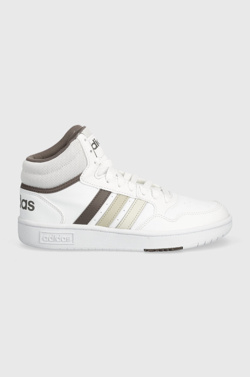 Детские кроссовки adidas Originals HOOPS 3.0 MID цвет белый IH7894 Детские кроссовки adidas Originals HOOPS 3.0 MID цвет белый IH7894