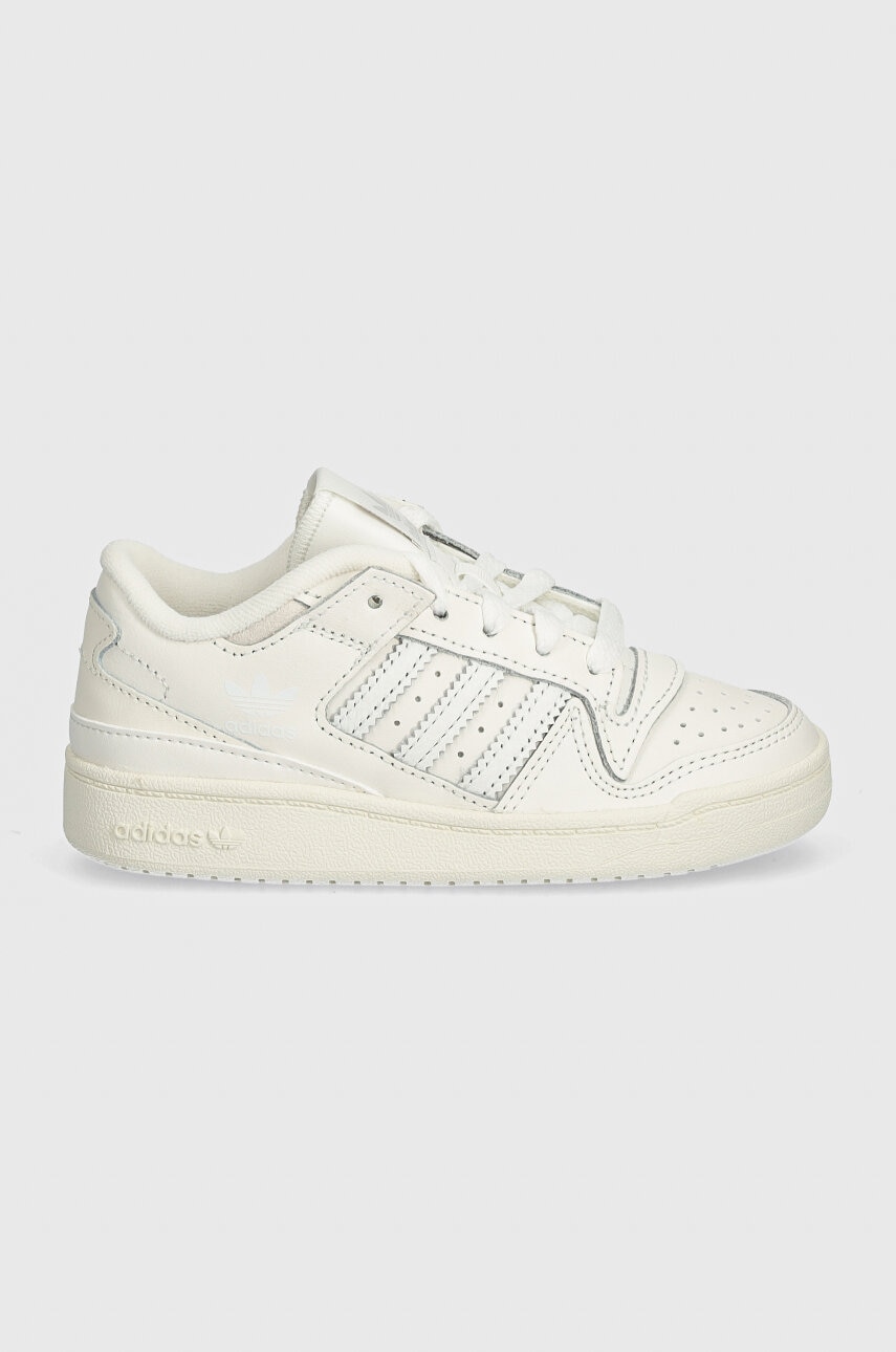 Детские кроссовки adidas Originals FORUM LOW CL C цвет бежевый IH7921 Детские кроссовки adidas Originals FORUM LOW CL C цвет бежевый IH7921