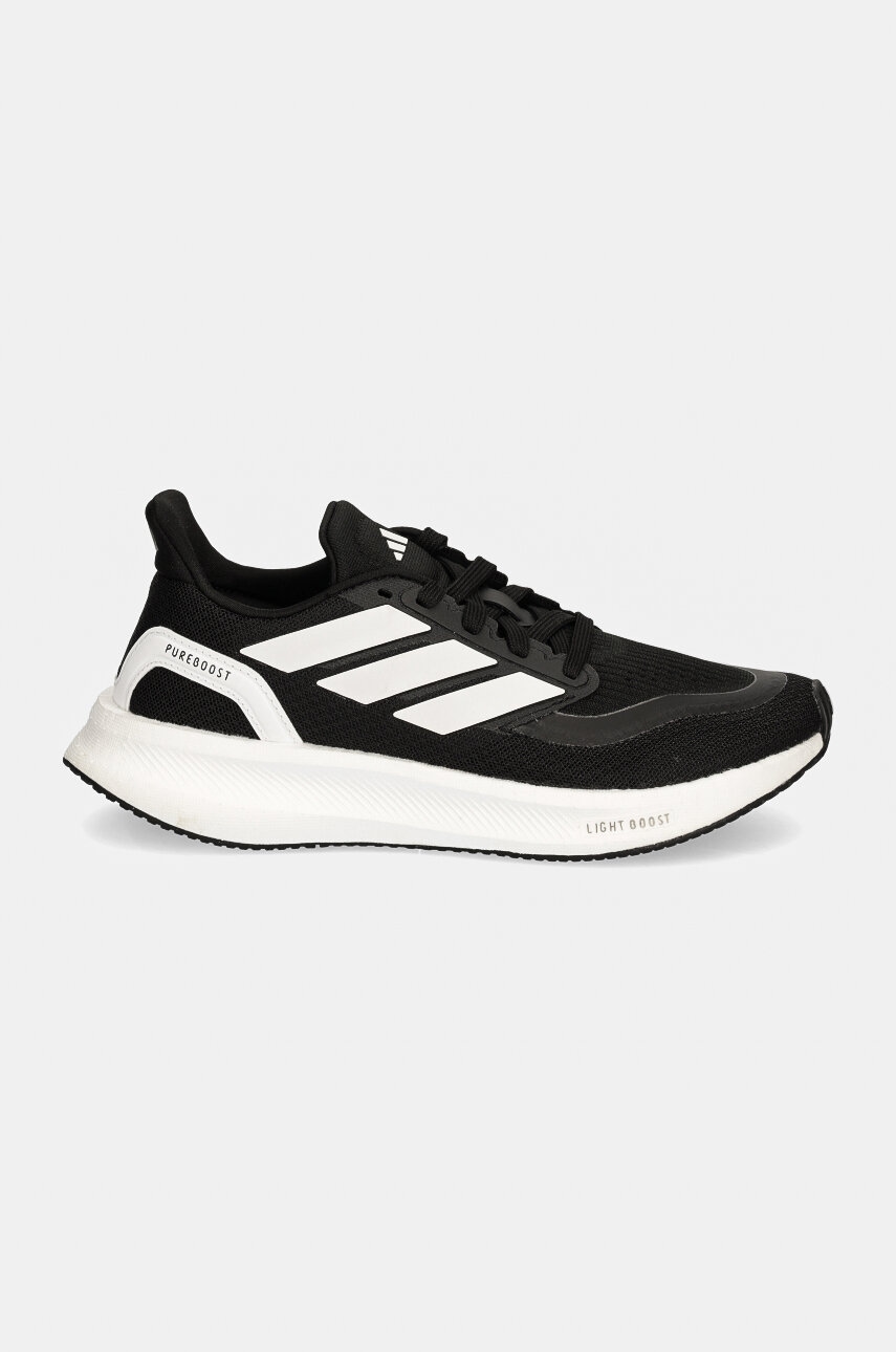 Дитячі кросівки adidas Performance PUREBOOST 5 колір чорний IH2466 Дитячі кросівки adidas Performance PUREBOOST 5 колір чорний IH2466