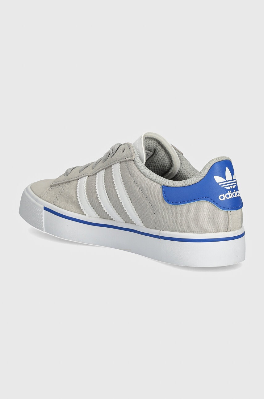 adidas Originals gyerek sportcipő CAMPUS VULC szürke, IH8039 termék 2. képe